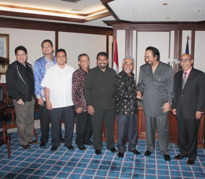 Safari Politik Mari AlKatiri 2011 berkunjung ke Partai NASDEM di Terima Oleh Surya Paloh